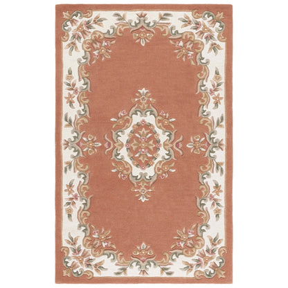 Tapis traditionnel en laine SAFAVIEH fait main, style Aubusson Hale.