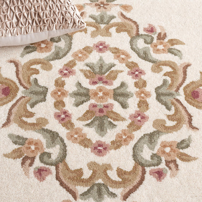 Tapis traditionnel en laine SAFAVIEH fait main, style Aubusson Hale.
