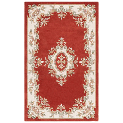 Tapis traditionnel en laine SAFAVIEH fait main, style Aubusson Hale.