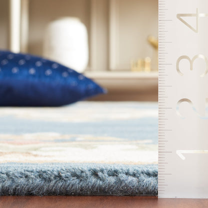 Tapis traditionnel en laine SAFAVIEH fait main, style Aubusson Hale.