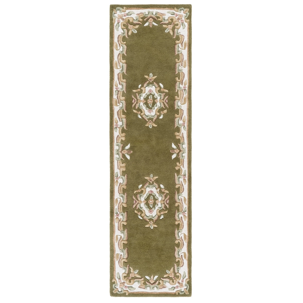 Tapis traditionnel en laine SAFAVIEH fait main, style Aubusson Hale.
