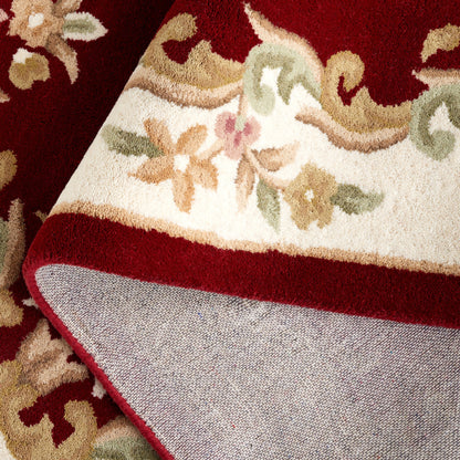 Tapis traditionnel en laine SAFAVIEH fait main, style Aubusson Hale.