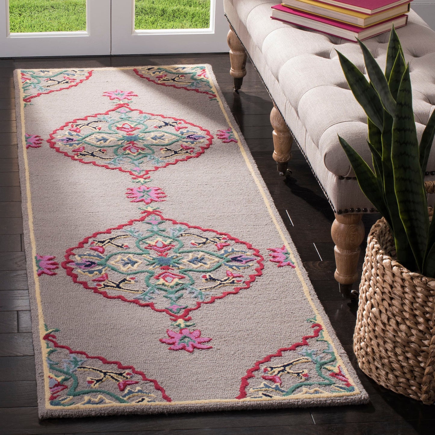 Tapis en laine SAFAVIEH fait main Bellagio Cailin Medallion