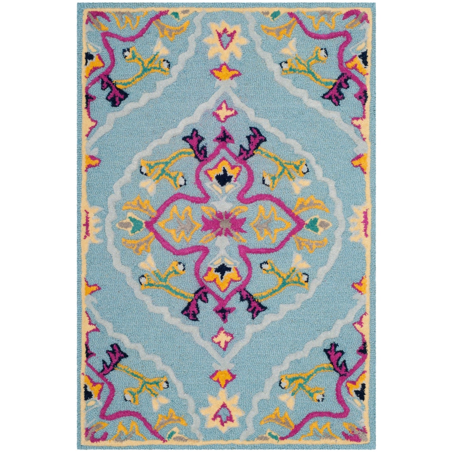 Tapis en laine SAFAVIEH fait main Bellagio Cailin Medallion