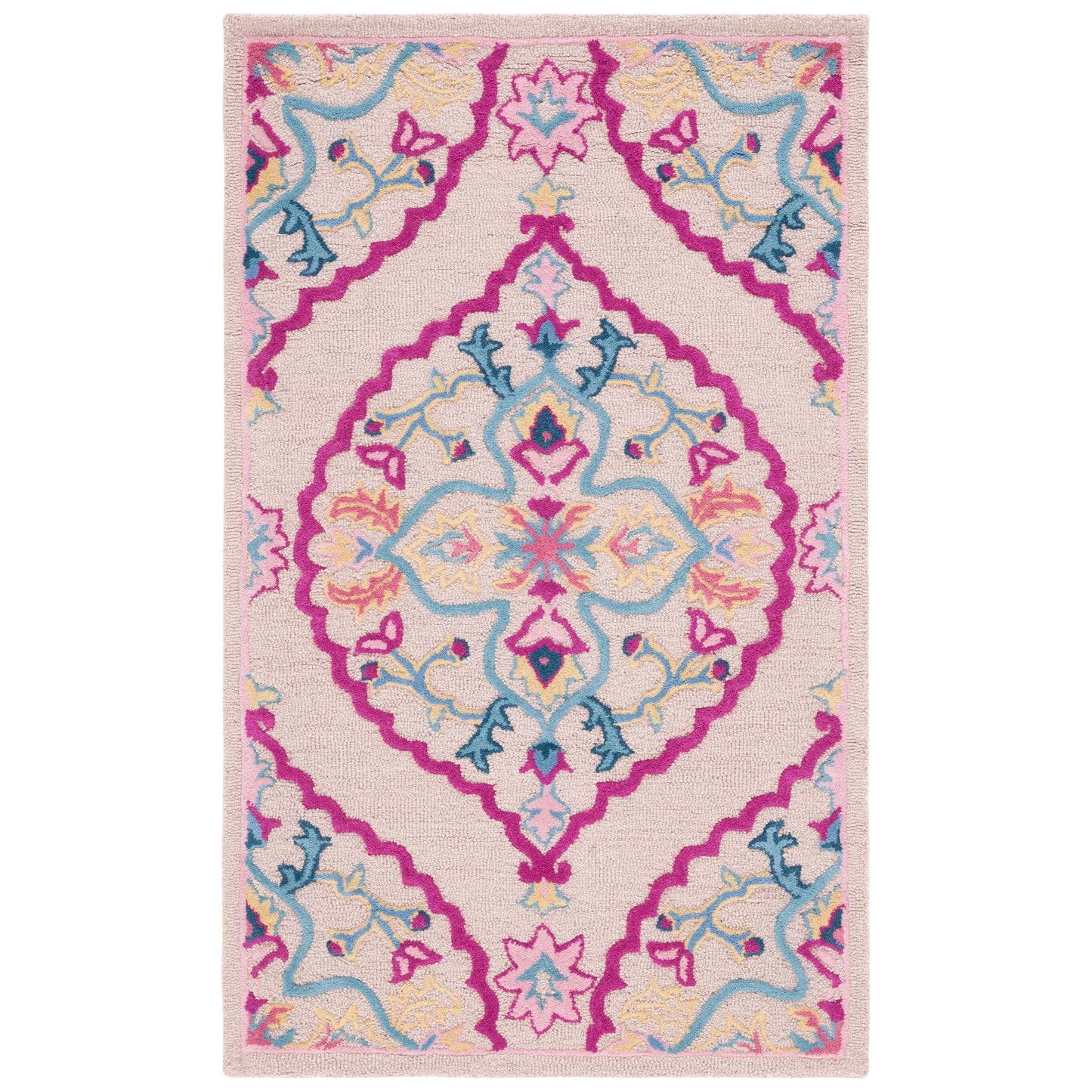 Tapis en laine SAFAVIEH fait main Bellagio Cailin Medallion
