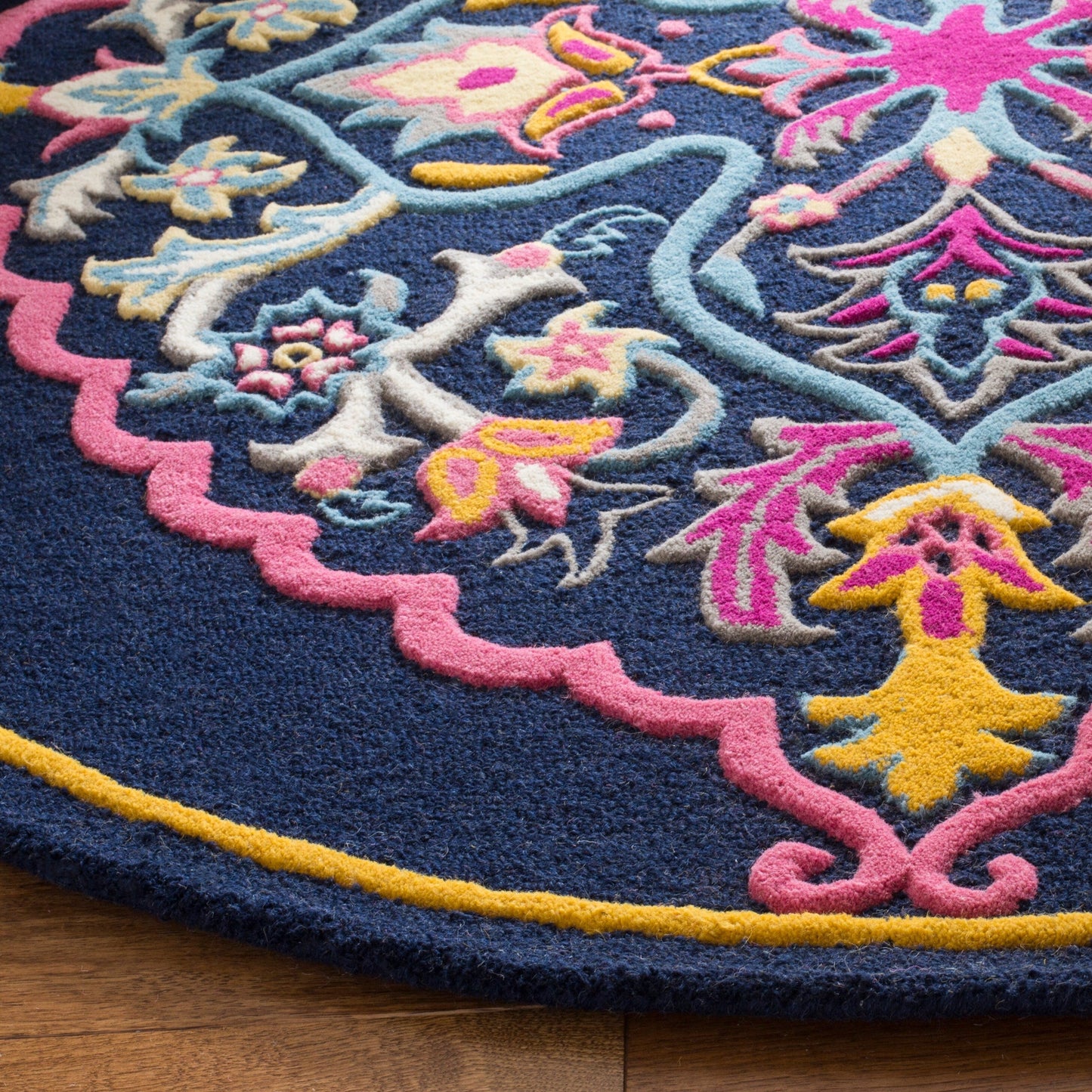 Tapis en laine SAFAVIEH fait main Bellagio Cailin Medallion