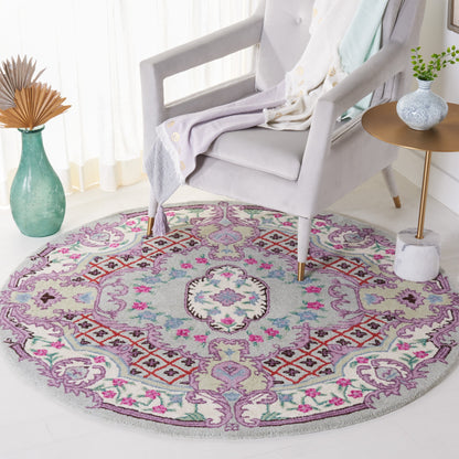 Tapis en laine SAFAVIEH fait main Bellagio Tatevik à médaillon oriental