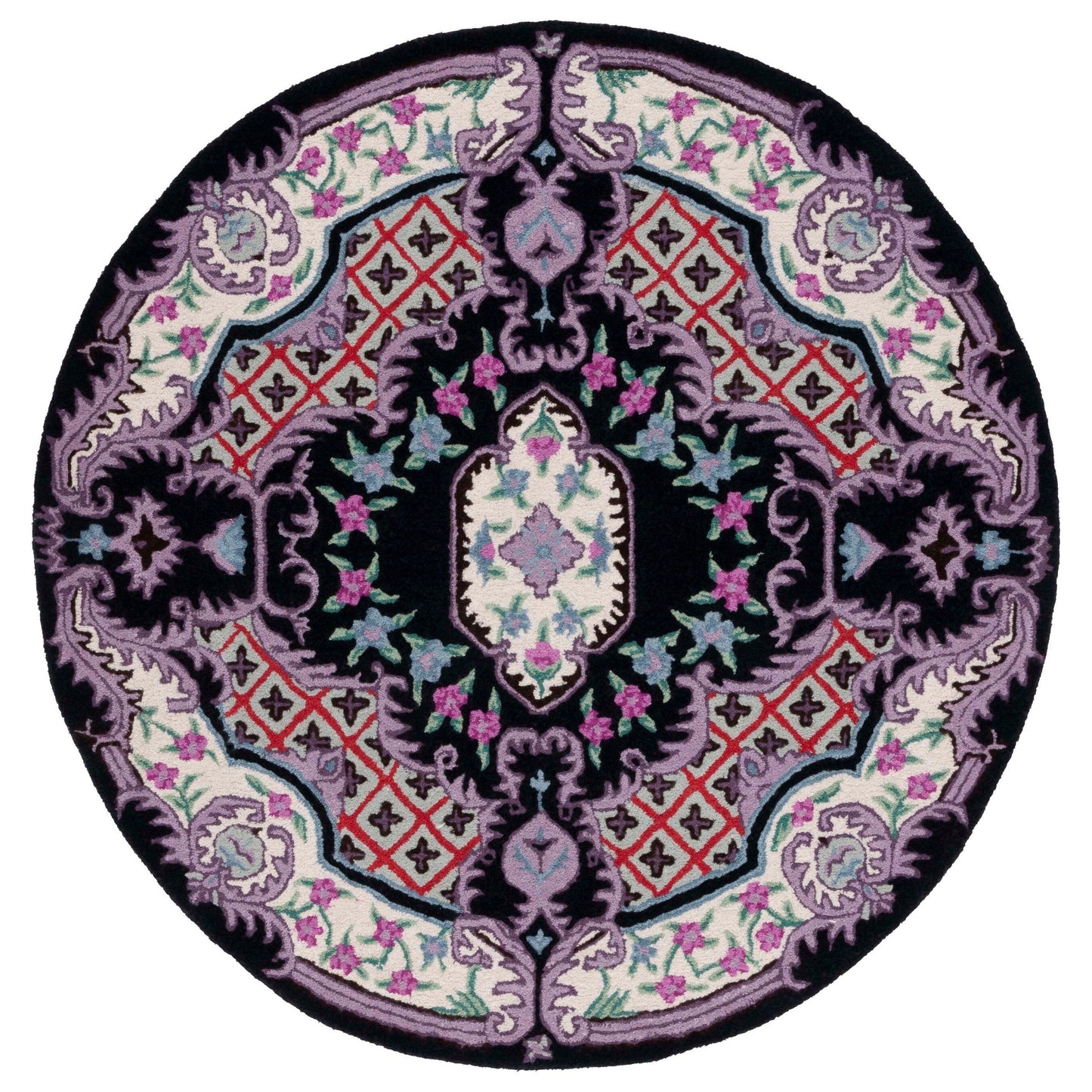 Tapis en laine SAFAVIEH fait main Bellagio Tatevik à médaillon oriental