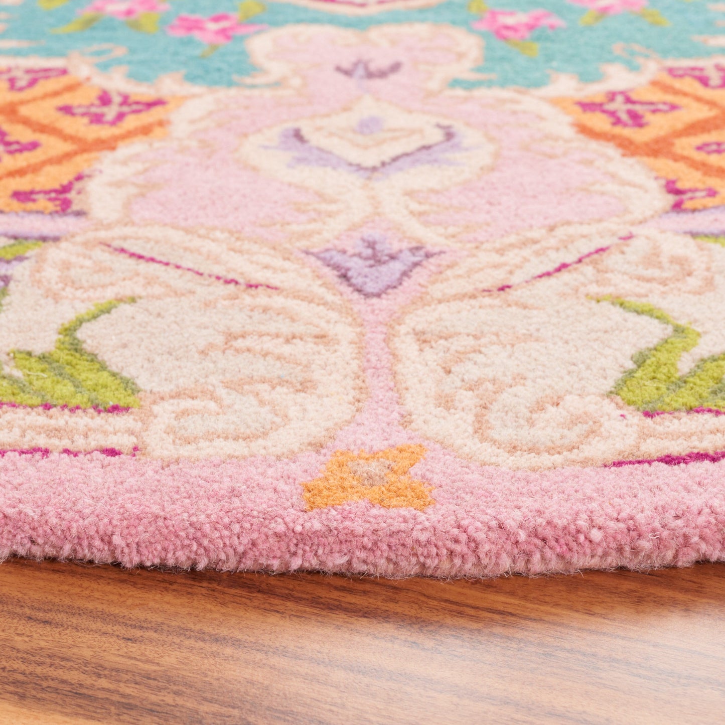 Tapis en laine SAFAVIEH fait main Bellagio Tatevik à médaillon oriental
