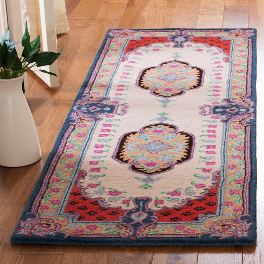 Tapis en laine SAFAVIEH fait main Bellagio Tatevik à médaillon oriental