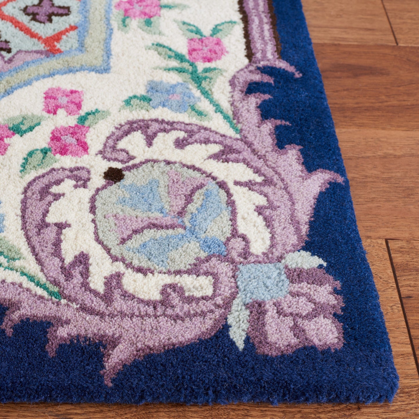 Tapis en laine SAFAVIEH fait main Bellagio Tatevik à médaillon oriental