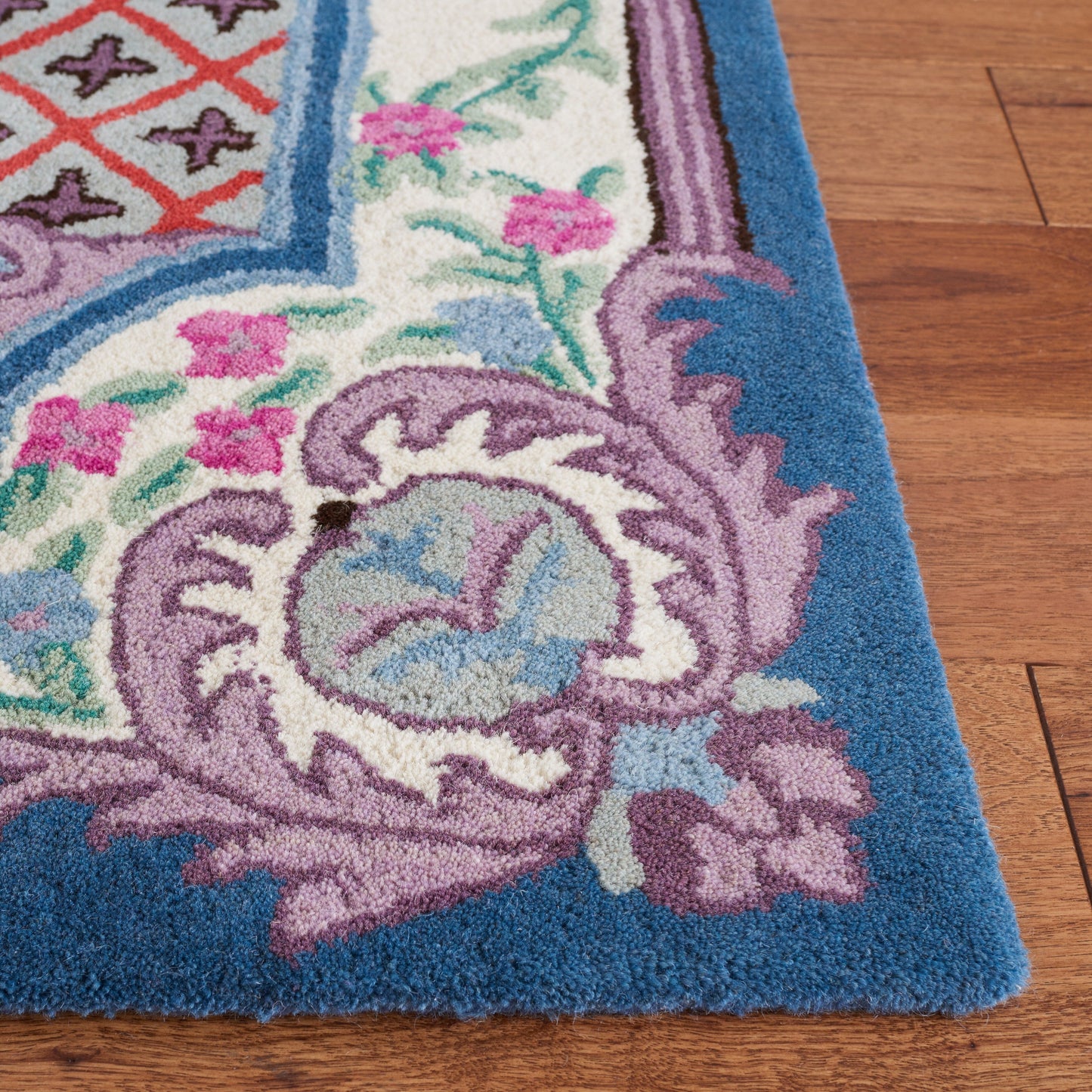Tapis en laine SAFAVIEH fait main Bellagio Tatevik à médaillon oriental