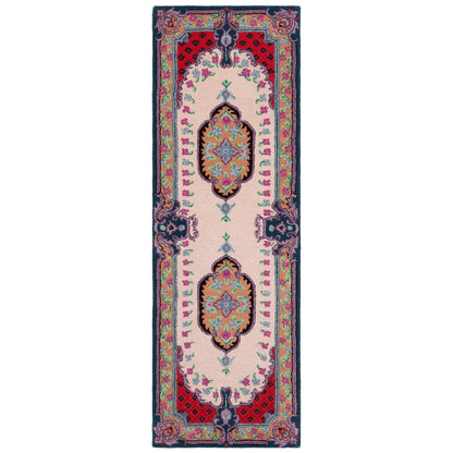 Tapis en laine SAFAVIEH fait main Bellagio Tatevik à médaillon oriental