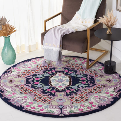 Tapis en laine SAFAVIEH fait main Bellagio Tatevik à médaillon oriental