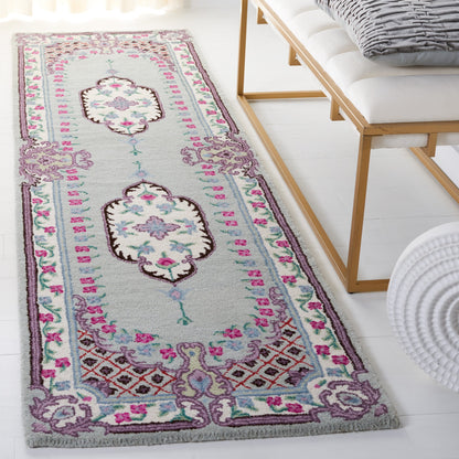 Tapis en laine SAFAVIEH fait main Bellagio Tatevik à médaillon oriental