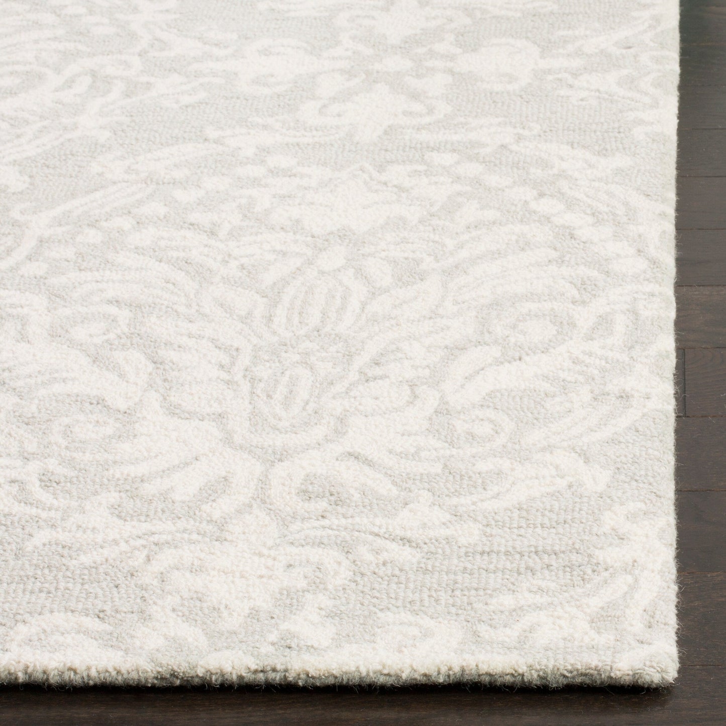 Tapis en laine moderne à motif floral Ambroisine fait main SAFAVIEH