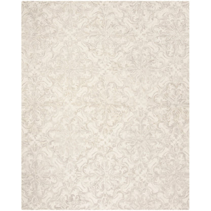 Tapis en laine moderne à motif floral Gertrida fait main SAFAVIEH