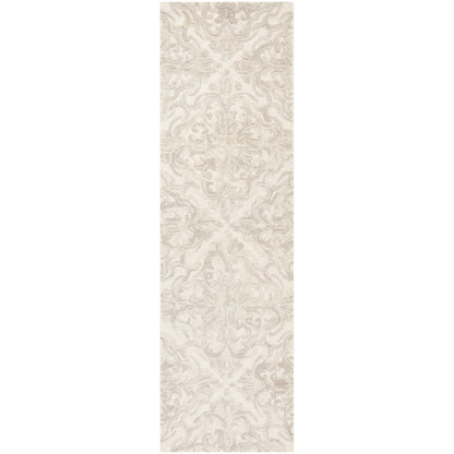 Tapis en laine moderne à motif floral Gertrida fait main SAFAVIEH