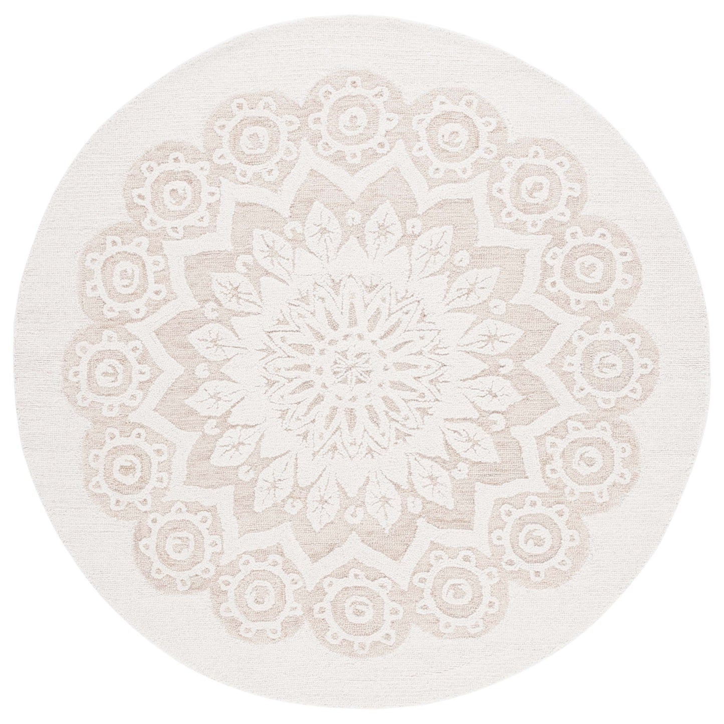 Tapis en laine SAFAVIEH Blossom Oriella fait main, motif floral moderne