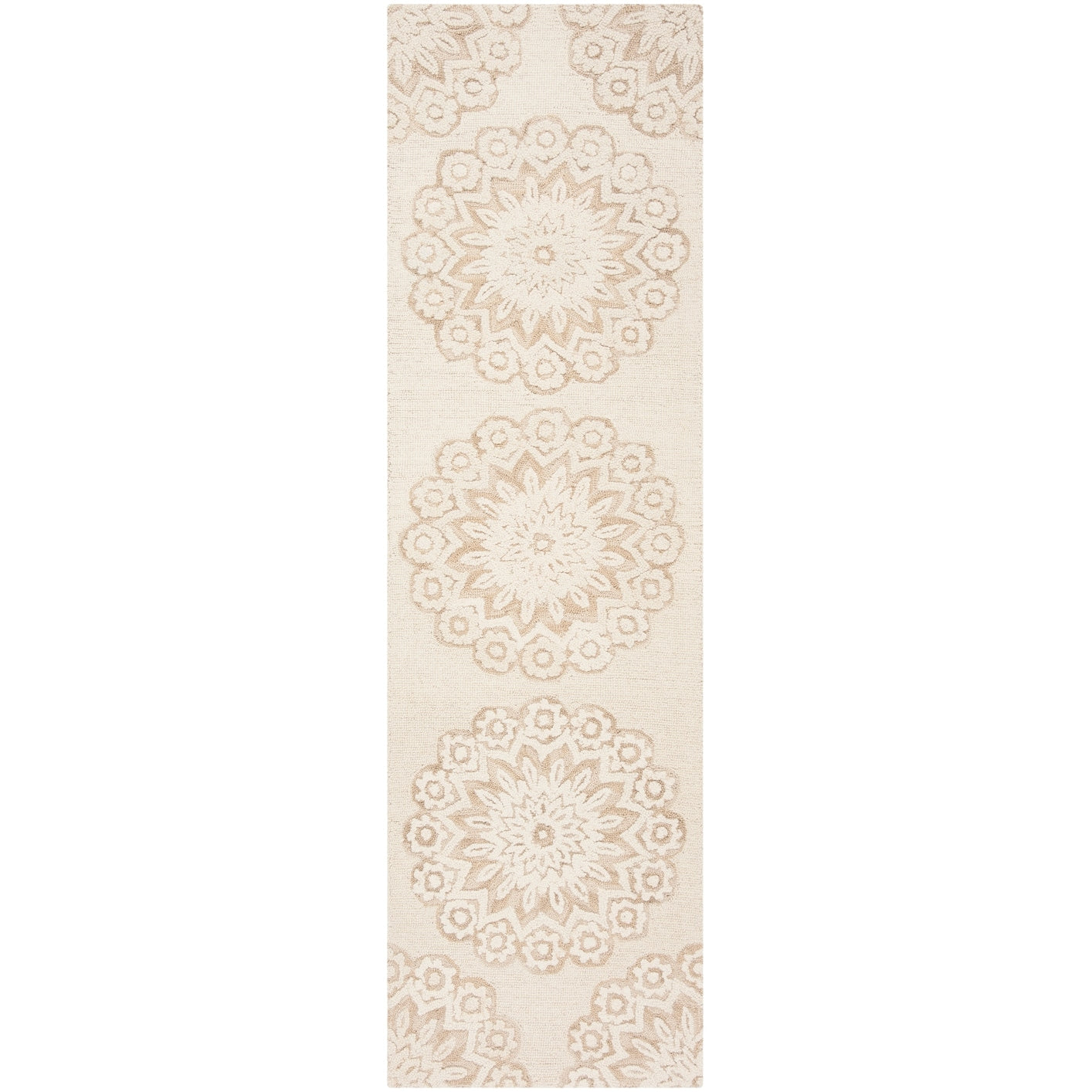 Tapis en laine SAFAVIEH Blossom Oriella fait main, motif floral moderne