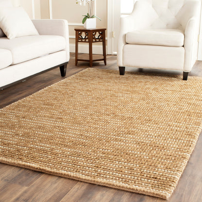 SAFAVIEH Tapis bohème fait à la main en jute et en laine Jelisava