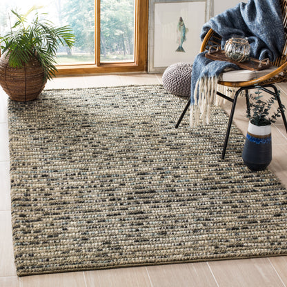 SAFAVIEH Tapis bohème fait à la main en jute et en laine Jelisava