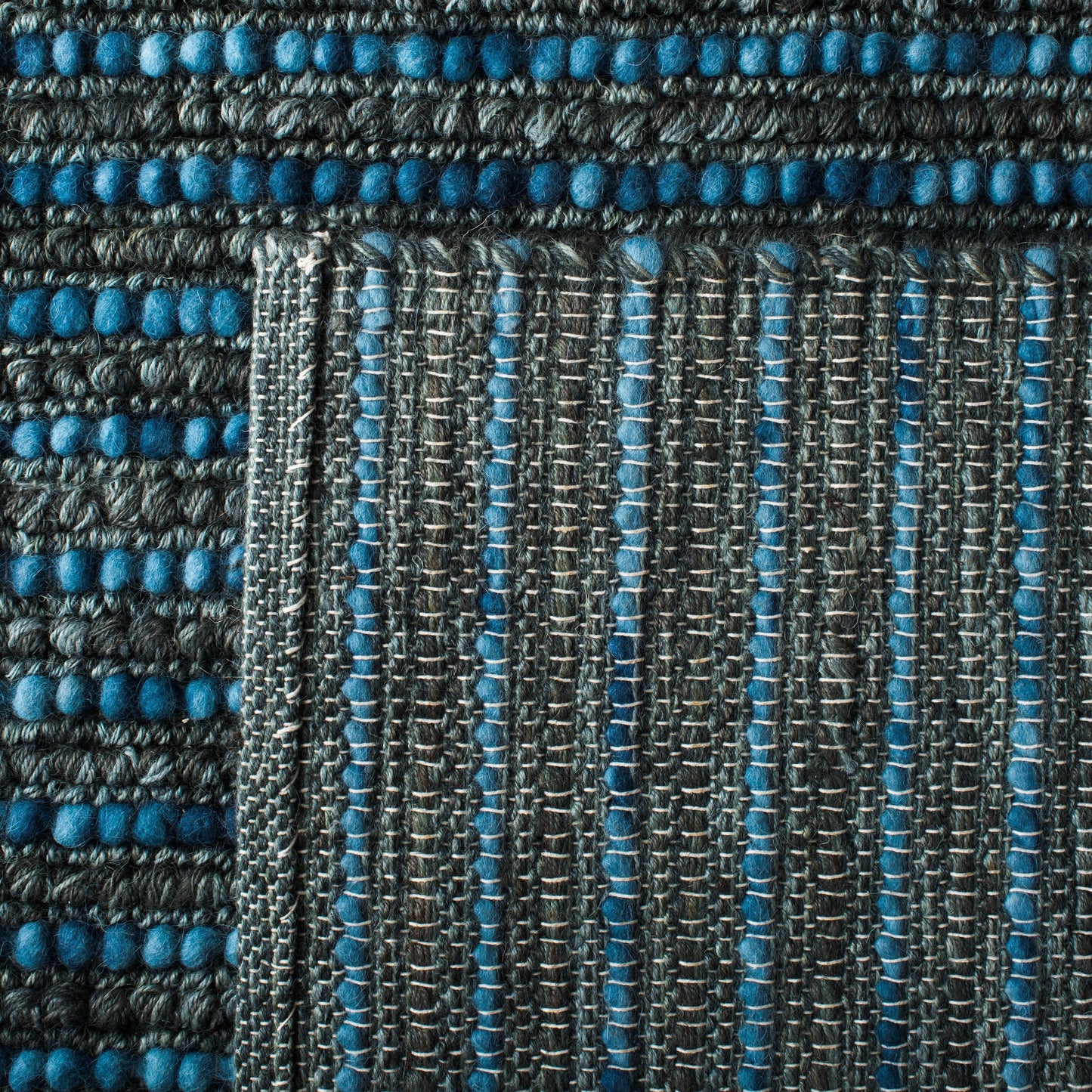 SAFAVIEH Tapis bohème fait à la main en jute et en laine Jelisava