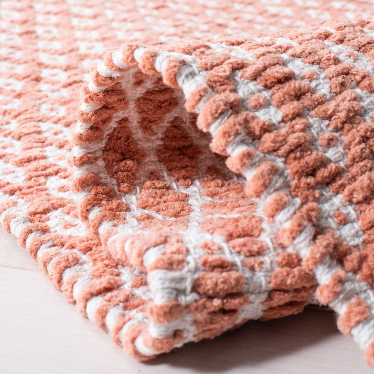 Tapis SAFAVIEH fait main Boston Shirine Coastal en coton tissé à plat