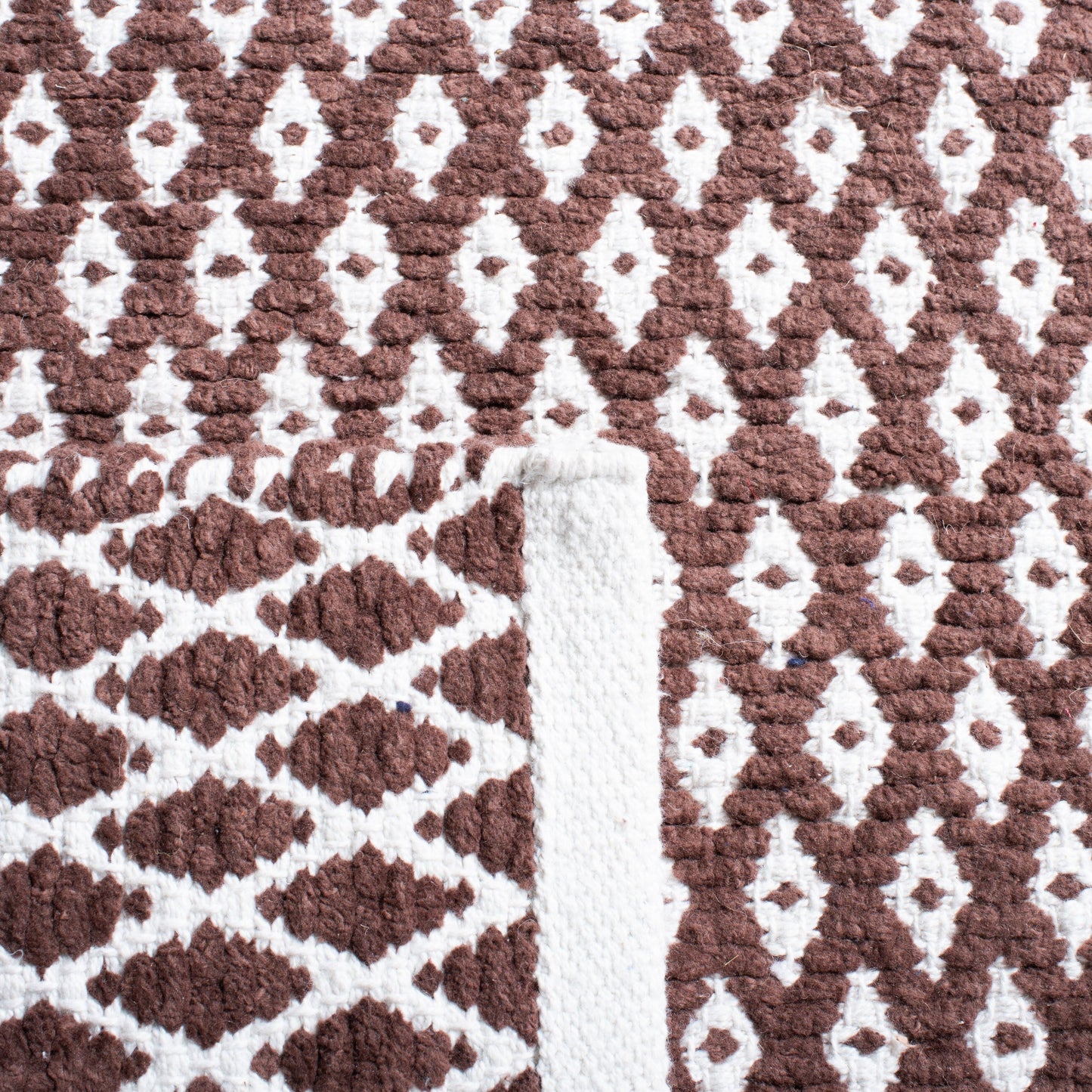 Tapis SAFAVIEH fait main Boston Shirine Coastal en coton tissé à plat