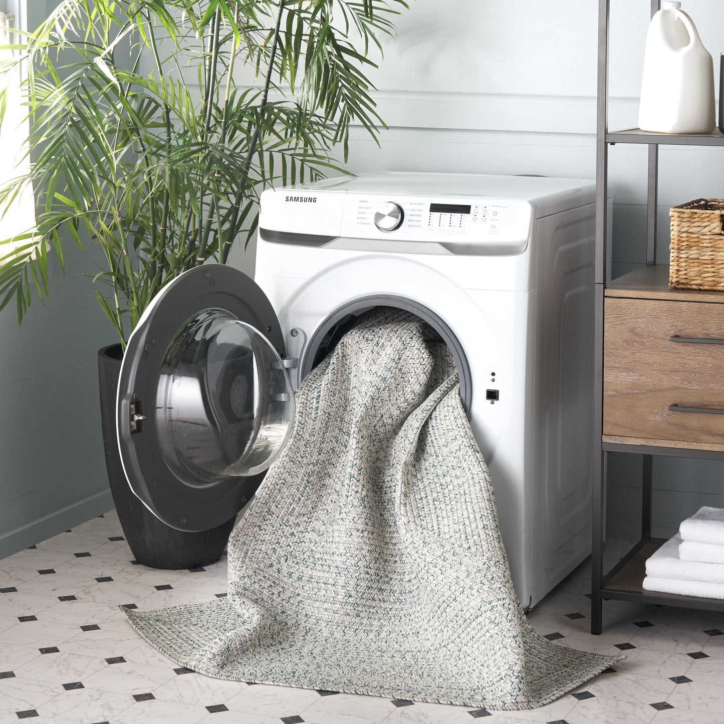 Tapis décontracté tressé à la main SAFAVIEH Anthi