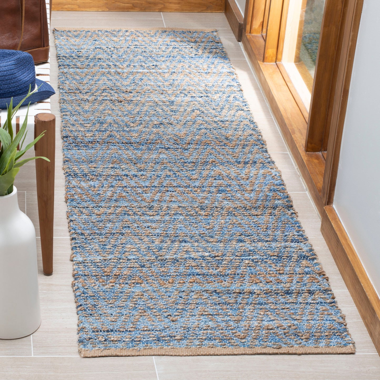 Tapis en jute côtier Cirina de Cape Cod, fait main par SAFAVIEH