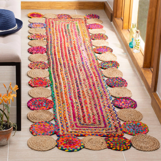 Tapis en jute côtier SAFAVIEH fait main, style Cape Cod Diora
