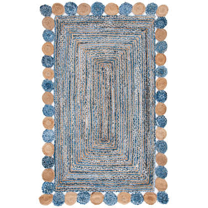 Tapis en jute côtier SAFAVIEH fait main, style Cape Cod Diora