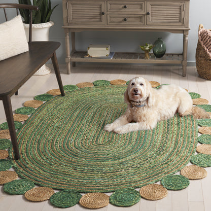 Tapis en jute côtier SAFAVIEH fait main, style Cape Cod Diora