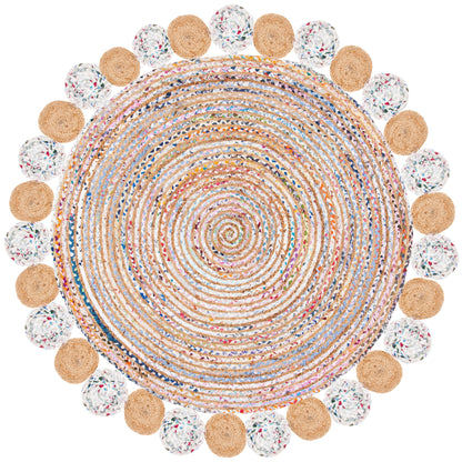 Tapis en jute côtier SAFAVIEH fait main, style Cape Cod Diora