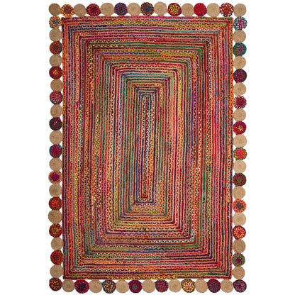 Tapis en jute côtier SAFAVIEH fait main, style Cape Cod Diora