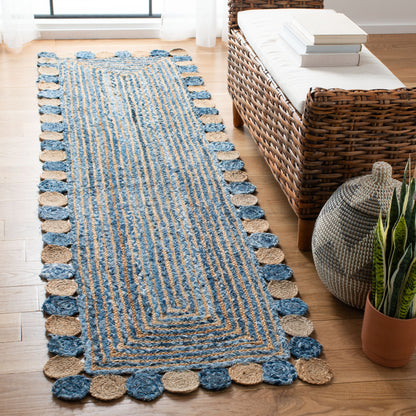 Tapis en jute côtier SAFAVIEH fait main, style Cape Cod Diora