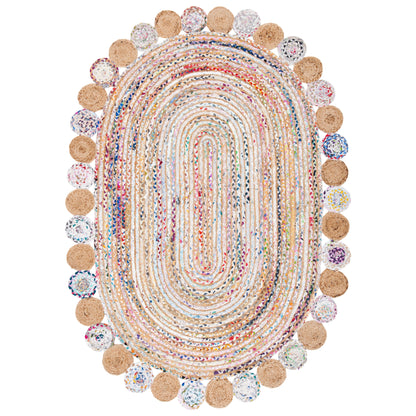 Tapis en jute côtier SAFAVIEH fait main, style Cape Cod Diora