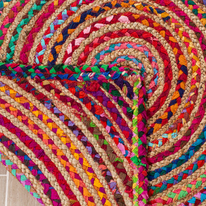 Tapis en jute côtier Eulogia de Cape Cod, fait main par SAFAVIEH