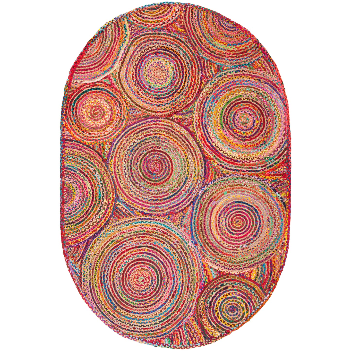 Tapis en jute côtier Eulogia de Cape Cod, fait main par SAFAVIEH