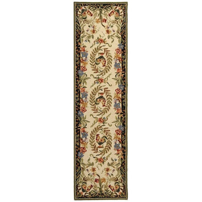 Tapis en laine SAFAVIEH Chelsea Asmaa fait main, motif coq, style campagne française