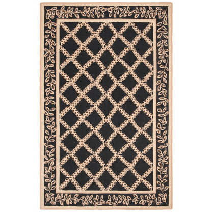 Tapis en laine SAFAVIEH Chelsea Sunstripe Trellis fait main, style campagne française