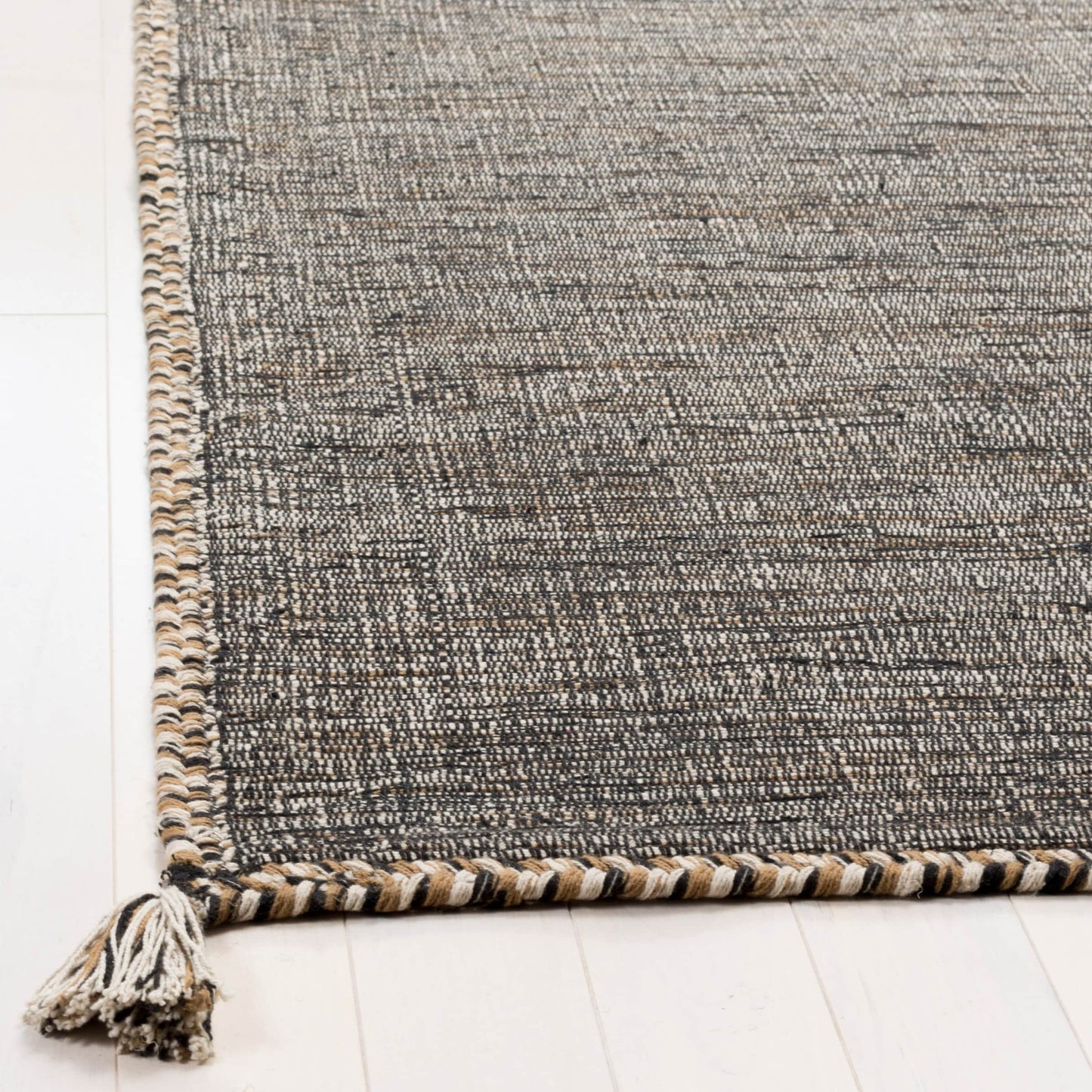 Tapis décontracté en coton tissé à plat SAFAVIEH Montauk Jahi à carreaux, fait main
