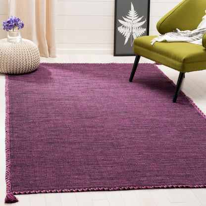 Tapis décontracté en coton tissé à plat SAFAVIEH Montauk Jahi à carreaux, fait main