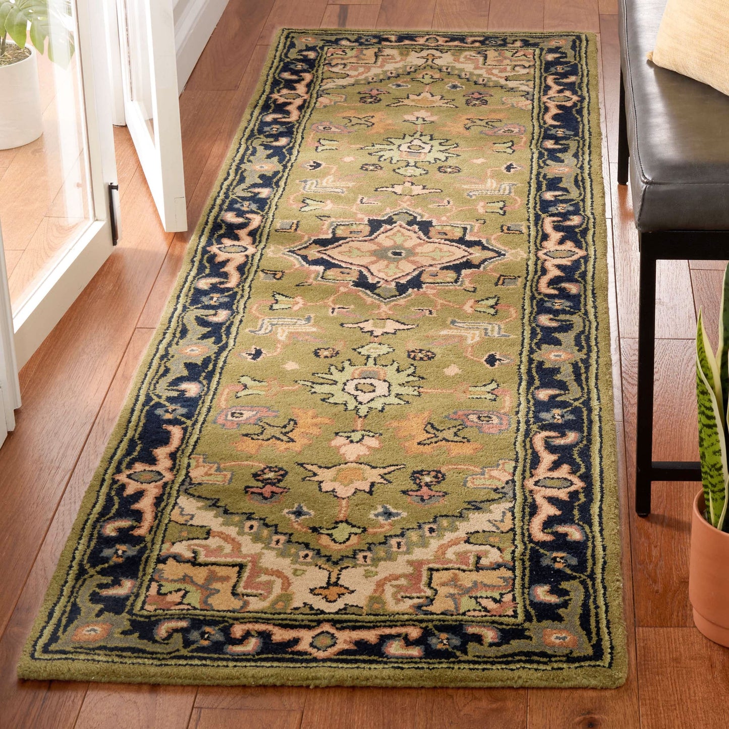 Tapis oriental traditionnel en laine SAFAVIEH fait main, héritage Carrol
