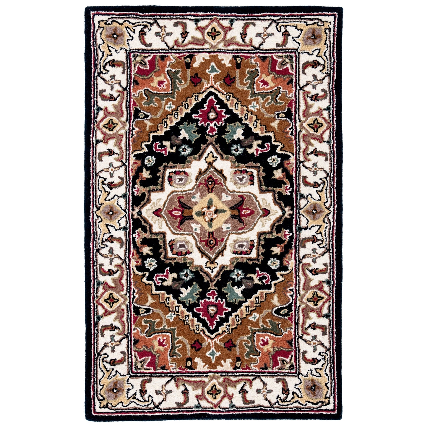 Tapis oriental traditionnel en laine SAFAVIEH fait main, héritage Carrol