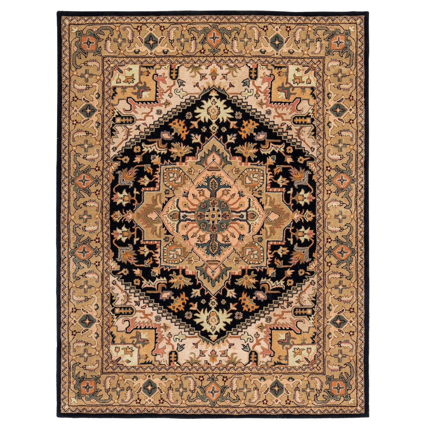 Tapis oriental traditionnel en laine SAFAVIEH fait main, héritage Carrol