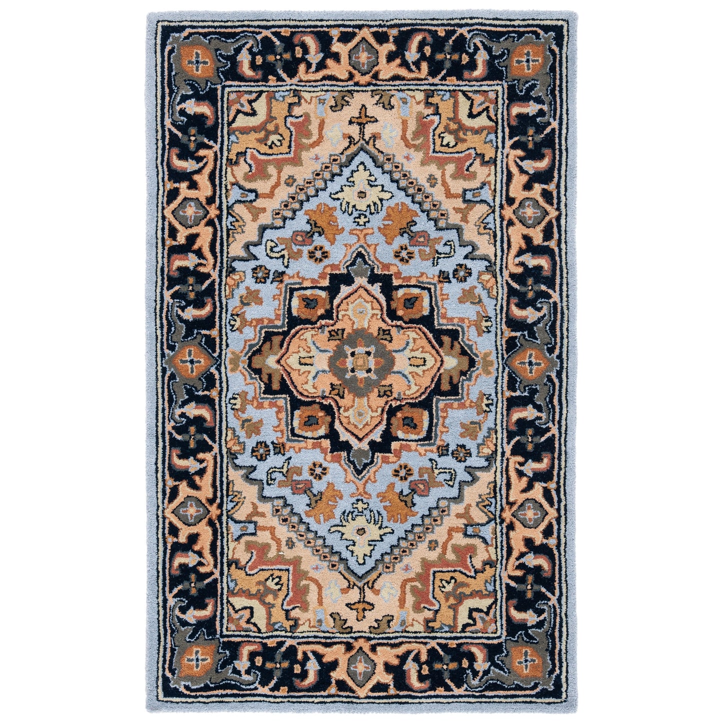 Tapis oriental traditionnel en laine SAFAVIEH fait main, héritage Carrol