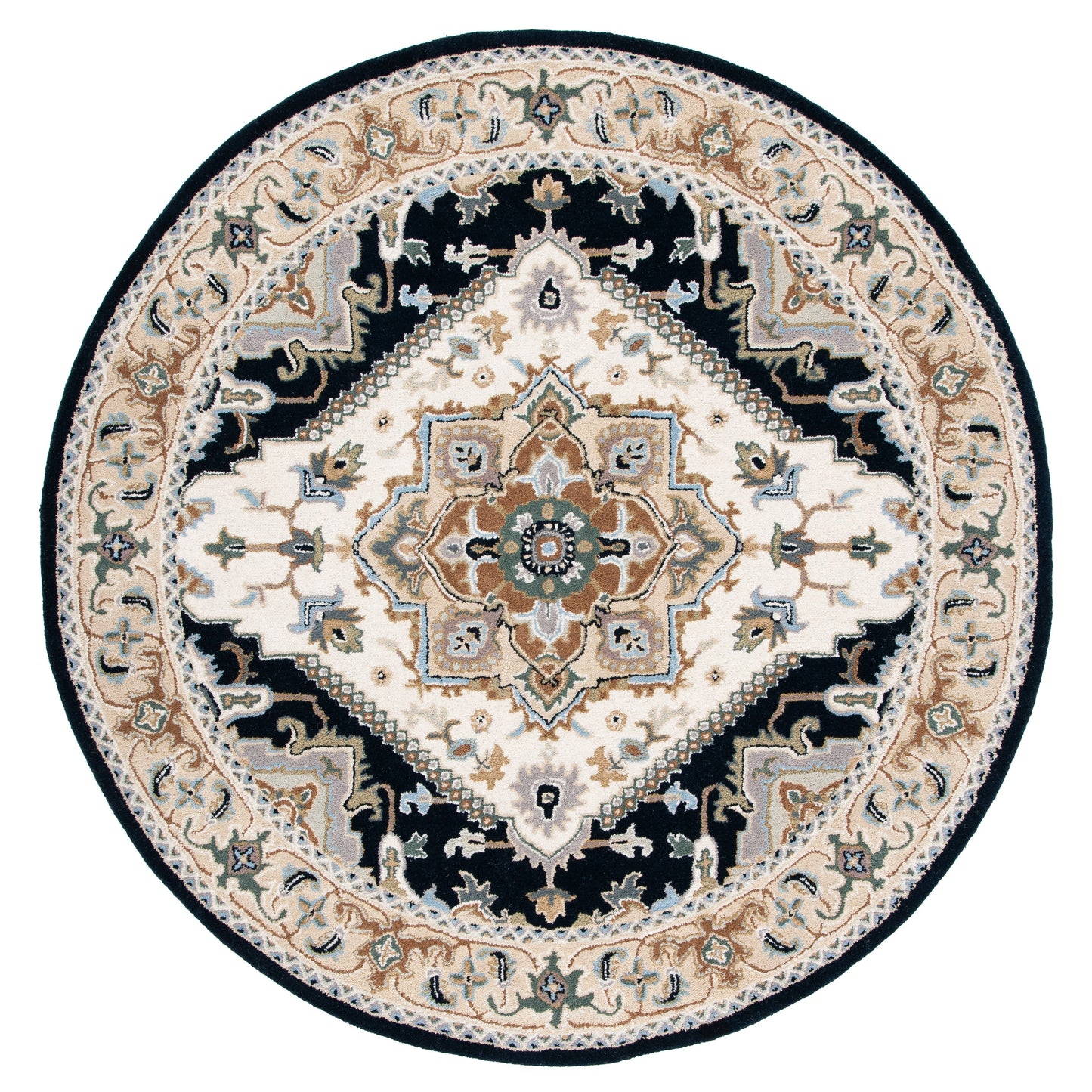 Tapis oriental traditionnel en laine SAFAVIEH fait main, héritage Carrol