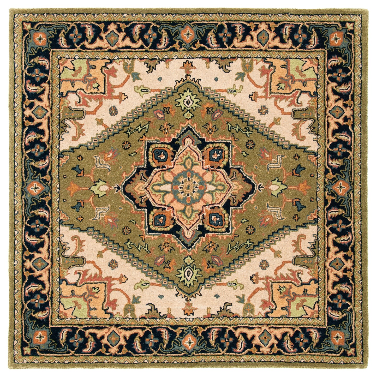 Tapis oriental traditionnel en laine SAFAVIEH fait main, héritage Carrol